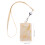 4Sets Beige Work Id Badge Holder with Detachable Lanyard for Office 10