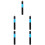 5Pcs Pool Cue Extenders Durable Rods for Billiard Play 5