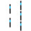 5Pcs Pool Cue Extenders Durable Rods for Billiard Play 9