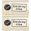 2Pièces Indicateur Zone Inox Beige Pour Lieux Publics 4