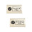 2Pièces Indicateur Zone Inox Beige Pour Lieux Publics 6