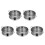 5Pcs Multi-Functional Stainless Steel Steamer Rack for Cooking Food 6