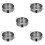 5Pcs Multi-Functional Stainless Steel Steamer Rack for Cooking Food 7