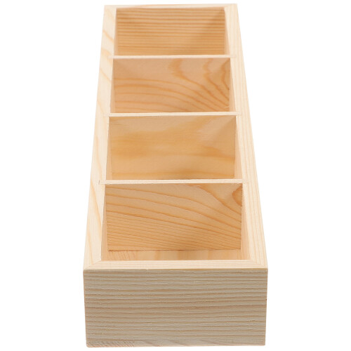 5Pcs Multi-Function Wooden Tea Bag Holder for Countertop 1