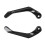 Aluminiumlegierungs-Motorrad-Handschutz Windabweiser Schwarz 7