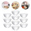 20Pièces Bols Multiusage En Verre Transparent Rigoureux 7