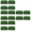 16Pièces Raclette Silicone Vert Multi Usage Pour Verre Fenêtre 6