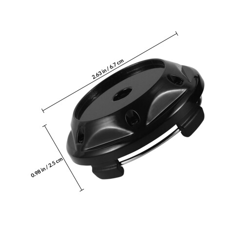 4Pièces Caches Centraux De Roue ABS Pour Jantes Fiables 1