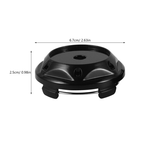 4Pièces Caches Centraux De Roue ABS Pour Jantes Fiables 2