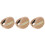 3Pièces Bandeau Hiver Kaki Confort Doux Cache-Oreilles Pour 3