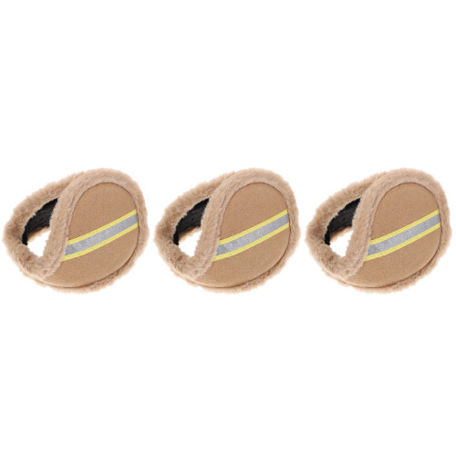 3Pièces Bandeau Hiver Kaki Confort Doux Cache-Oreilles Pour 2