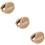 3Pièces Bandeau Hiver Kaki Confort Doux Cache-Oreilles Pour 8