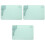 3Pièces Tapis Silicone Bleu Durable Pour Peinture Résine 2