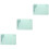 3Pièces Tapis Silicone Bleu Durable Pour Peinture Résine 4