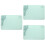 3Pièces Tapis Silicone Bleu Durable Pour Peinture Résine 5
