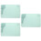 3Pièces Tapis Silicone Bleu Durable Pour Peinture Résine 6