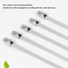 200 Rustproof Steel Ties 4.6mm Width