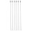 200 Stainless Steel Locking Ties 4.6mm 9