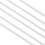 200 Stainless Steel Locking Ties 4.6mm 18