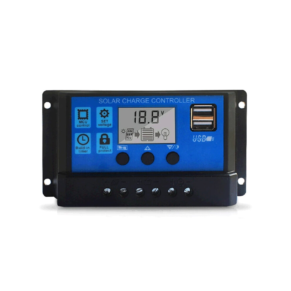 Solar Charge Controller 100A 12V/24V With Lcd Display 9066521575329