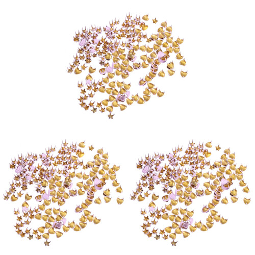 600Pcs Purple Doll Clothes Claw Rivets DIY Decorative Studs for Craft 1