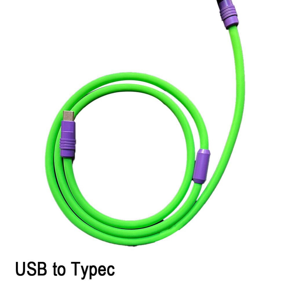 240W Type-C To Type-C Cable, Liquid Silicone Sof Fast Charging Cable, 1.5M, For Smartphones, Tablets, Laptops, And Gaming Devices 9136381475791