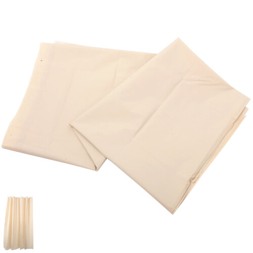 Wasserdichter Duschvorhang, Badezimmervorhänge, Beige
