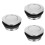 3Pièces Accessoire Cache-Réservoir Métal Argent Facile À Utiliser 6