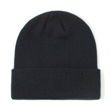 Bonnet d'hiver tricoté pour nouveau-né, pull crocheté, bonnet chaud noir taille M