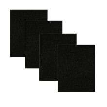 6-tommers x 4,4-tommers kullfilter til kattesanden, kompatibelt med Pureness F6 Zeloite luftfilter, karbonluktfiltre (pakke med 4)