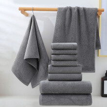 8-teiliges Badetuch-Set, dicke, weiche und saugfähige Handtücher fürs Badezimmer, bestehend aus 2 Badetüchern, 2 Handtüchern und 4 Waschlappen