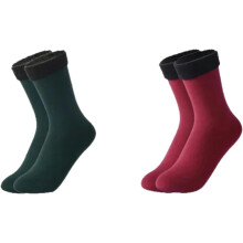Calcetines de mujer para otoño e invierno, calcetines gruesos de felpa tipo lana para botas, ideales para la nieve, el esquí, los deportes al aire