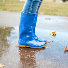Women's EVA Mid-Calf Rain Boots with Arch Support—Compatible with Camping, Hiking, Gardening & All Seasons