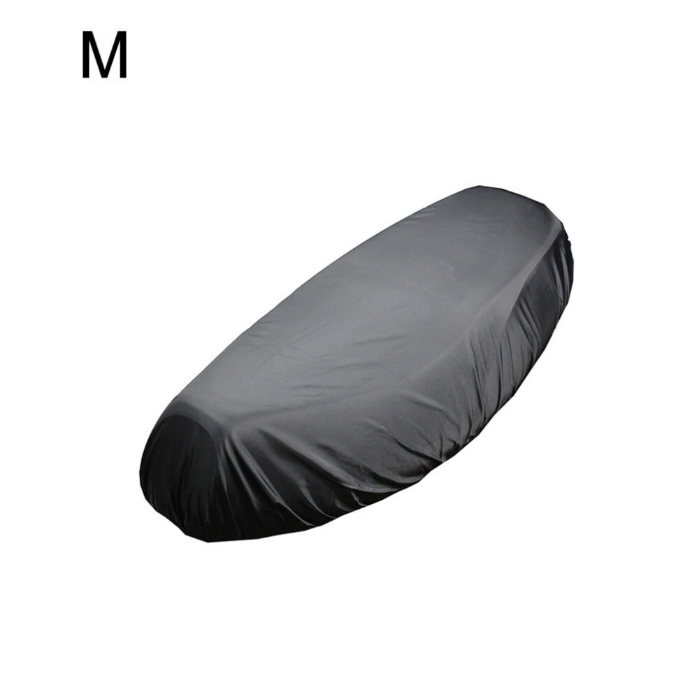Motorcycle Rain Seat Cover Flexible Waterproof Saddle Cover Black 9482726195948