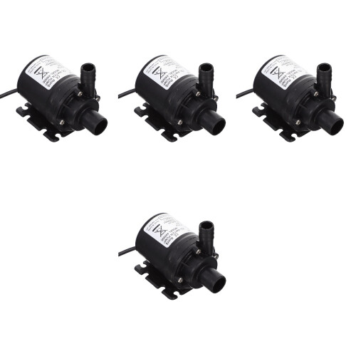 4Pièces Submersible Noire Durable Pour Solaire Maison 1
