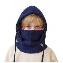 Barnebalaklava skimaske, vintermaske for gutter og jenter, vindtett ansiktsmaske med justerbar snøring