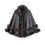 Damenmode Plus Size Strickcape Schal Kapuzenjacke Warme Jacke Grau 1