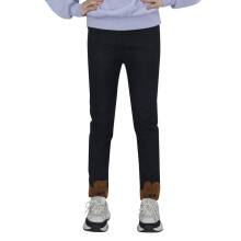 Jeans Cailíní5t Jeans Líneáilte Cailíní Leanaí Óga Cailíní Jeans Geimhridh Denim Jeggings Bríste Te