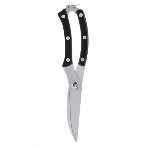 Stainless Steel Kitchen Shears, Heavy Duty Tools With Concave Position For Cutting Tree-Shaped Objects And Cartilage