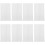 4Paires De Bandes Poignet Blanches Ice Cooling Confort Protection 4