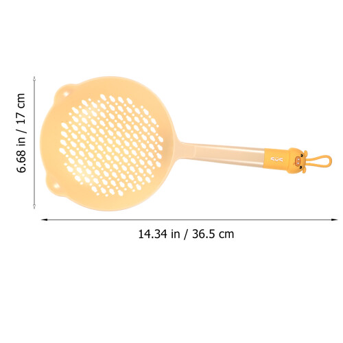 2Pcs Nylon PVC Mesh Colander Strainer Spoon for Home Kitchen 2