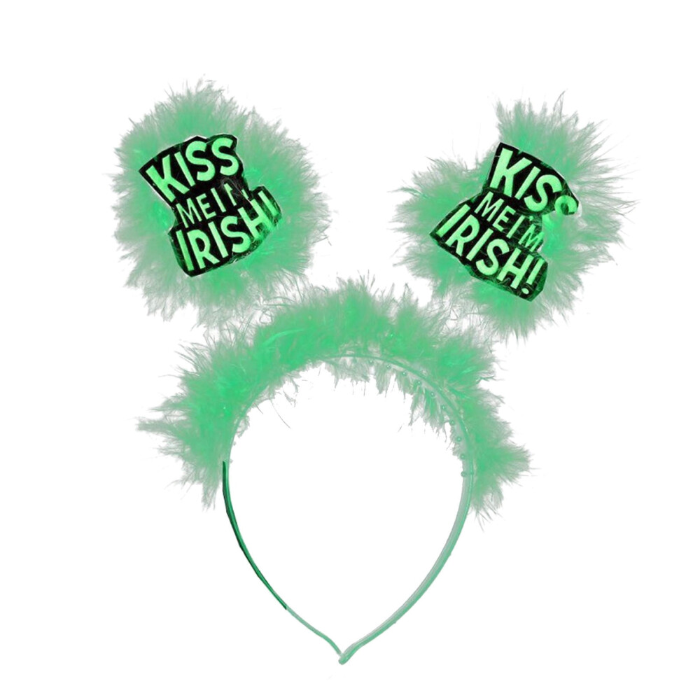 Stylish Adult Festival Headband Decoration for Saint Patrick's Day Irish Themed Parties and Fashion Events St Patrick's Day Decorations