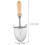 3Pièces Pelle Jardinage Durable Manche Bois Qualité 2