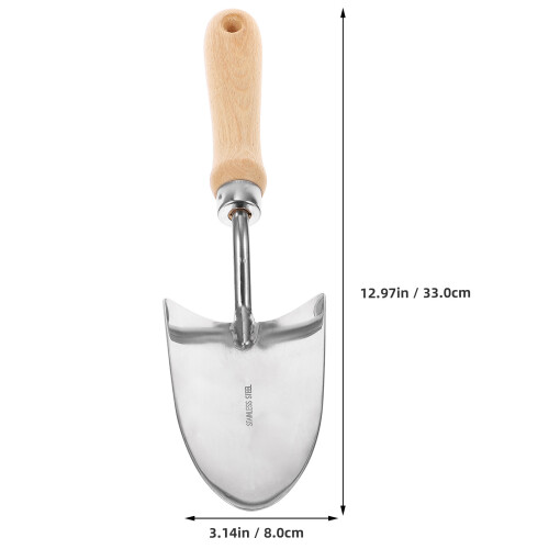 3Pièces Pelle Jardinage Durable Manche Bois Qualité 1