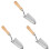 3Pièces Pelle Jardinage Durable Manche Bois Qualité 3