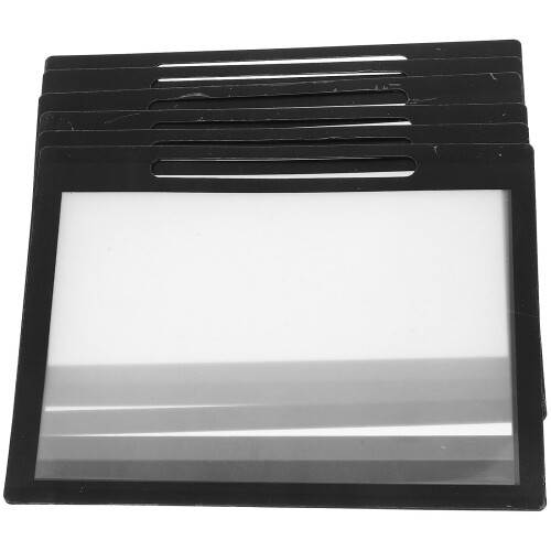 30Pcs Clear Plastic Table Card Sleeves Hard Card Protectors for Decor 2