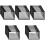 30Pcs Clear Plastic Table Card Sleeves Hard Card Protectors for Decor 4