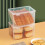 2Pcs Transparent Bread Pocket PP Leakproof Food Container for Home Use 11