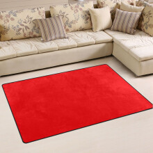 Red Area Floor Mat Non-Slip Carpet Soft Rugs Doormats 31" x 20"