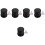 5Sets Durable ABS Shaker Cups Portable Rolling Game Holder 5